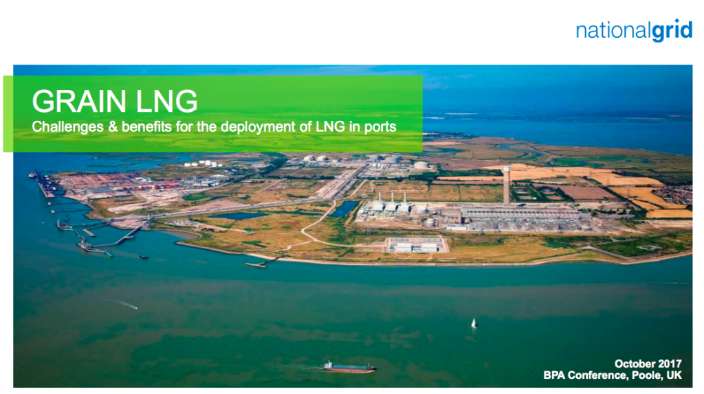 LNG and maritime ports