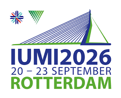 IUMI 2026 conference banner showing dates 20–23 September in Rotterdam