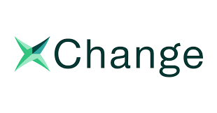 Change logo featuring a teal starburst icon to the left of the word Change in dark teal.