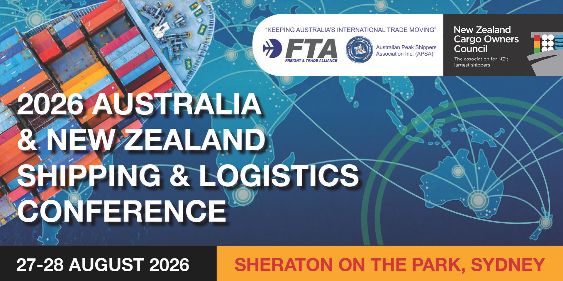 Australia New Zealand shipping logistics conference 2026 | Global Maritime Hub Australia & New Zealand shipping & logistics conference 2026