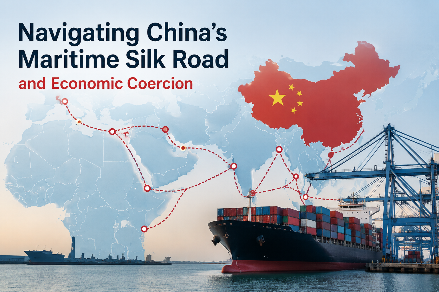 China’s Maritime Silk Road linking strategic global ports across Asia, Africa, the Middle East and Europe